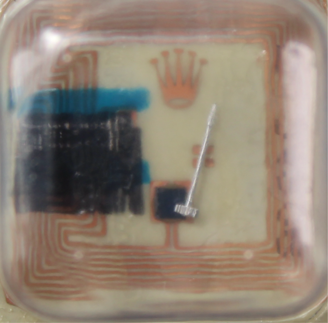 NEW Rolex 1570-7838 Pignone Dei Secondi Centrale Nuovo In Blister