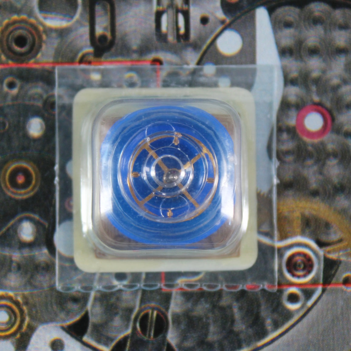NEW Rolex 4130-432 Bilanciere con Spirale Breguet Nuovo In Blister