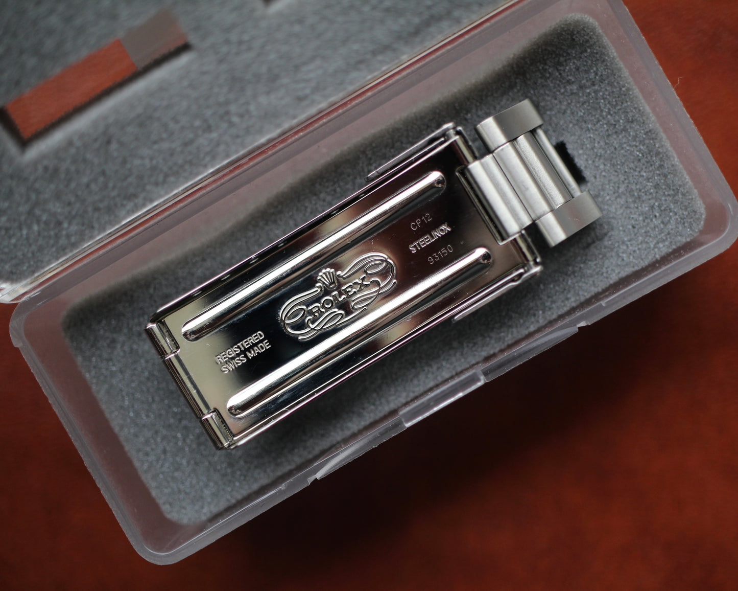 NEW Rolex 93150 Submariner Sea-Dweller Clasp B32-20730-N1 Chiusura Bracciale Oyster In Blister
