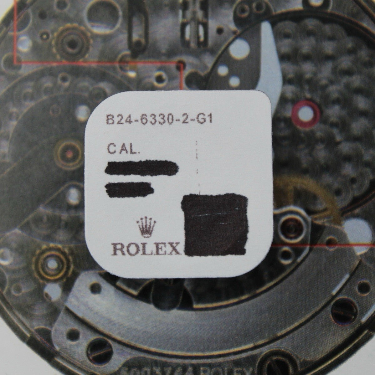 NEW Rolex 24-6330-2 Tubo Vintage Acciaio Originale