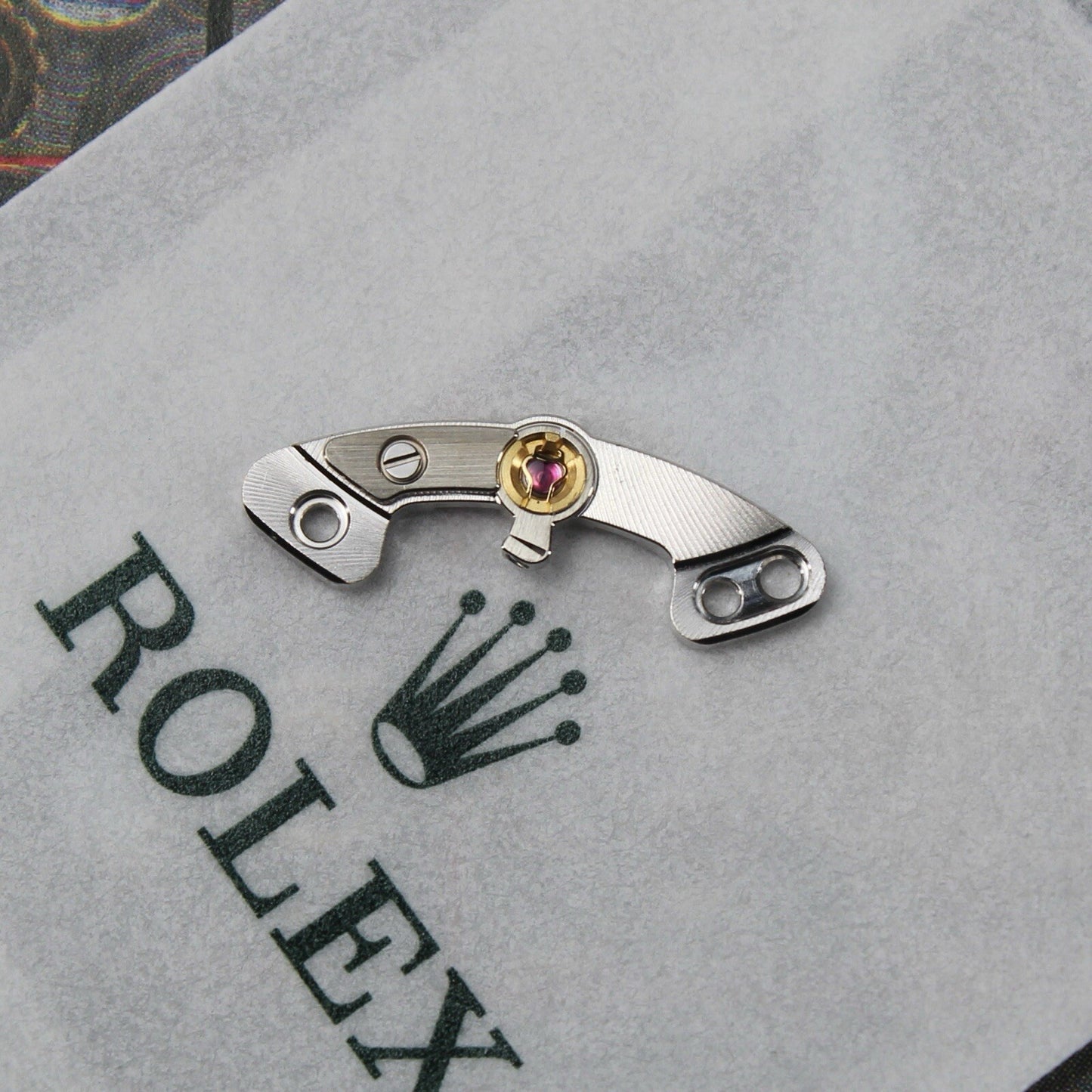 NEW Rolex 4130- 120 Balance Bridge Genuine Spare Part Ponte Bilanciere Ricambio