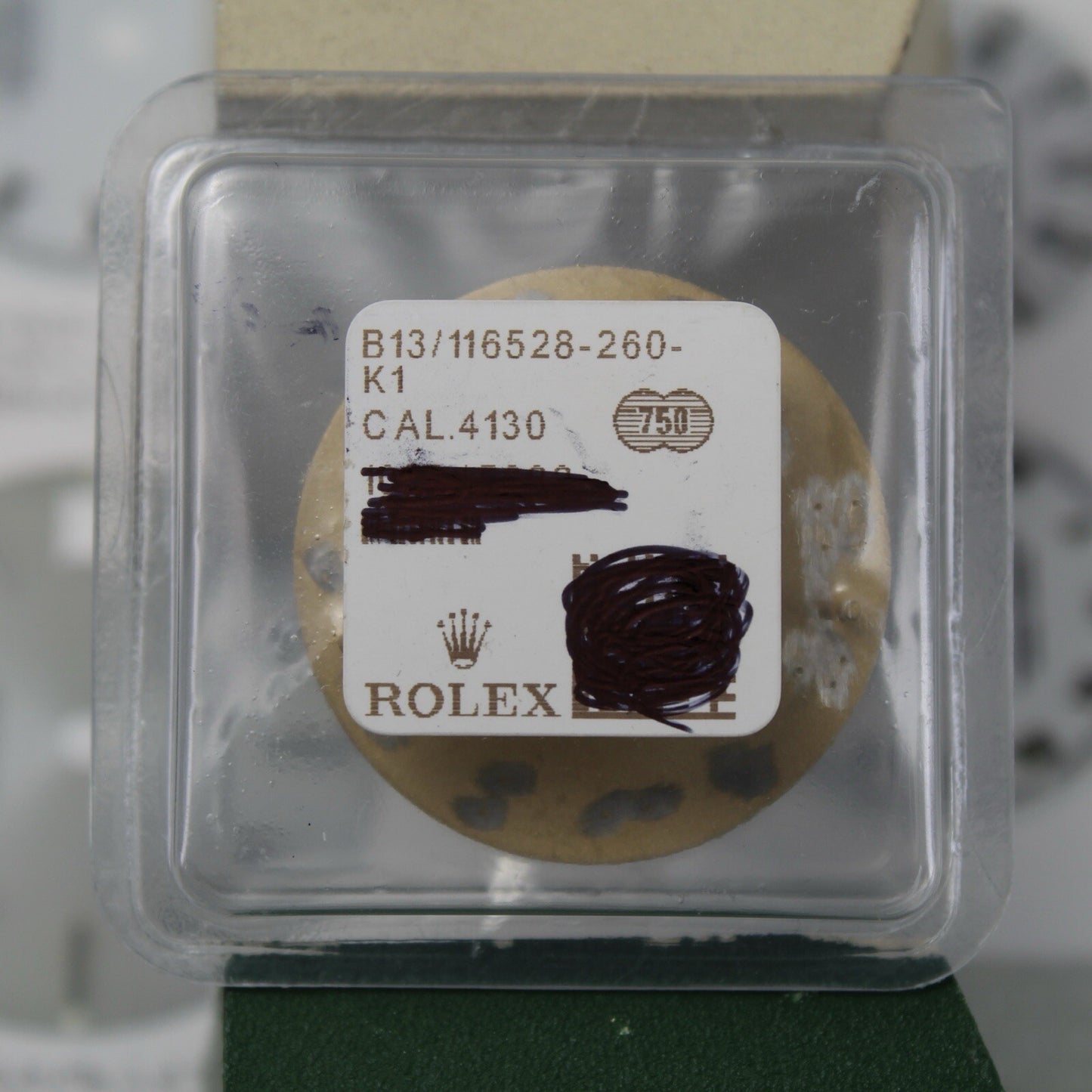 NEW Rolex Daytona 116518 116528 Quadrante Blu Racing Chromalight Originale Blist
