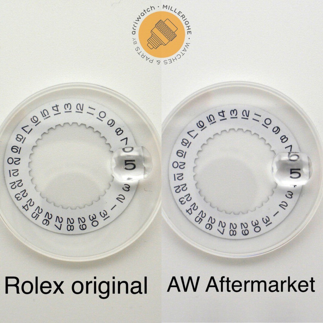 Rolex Sapphire Crystal 25- 206C Vetro Zaffiro LOGO Datejust Lady