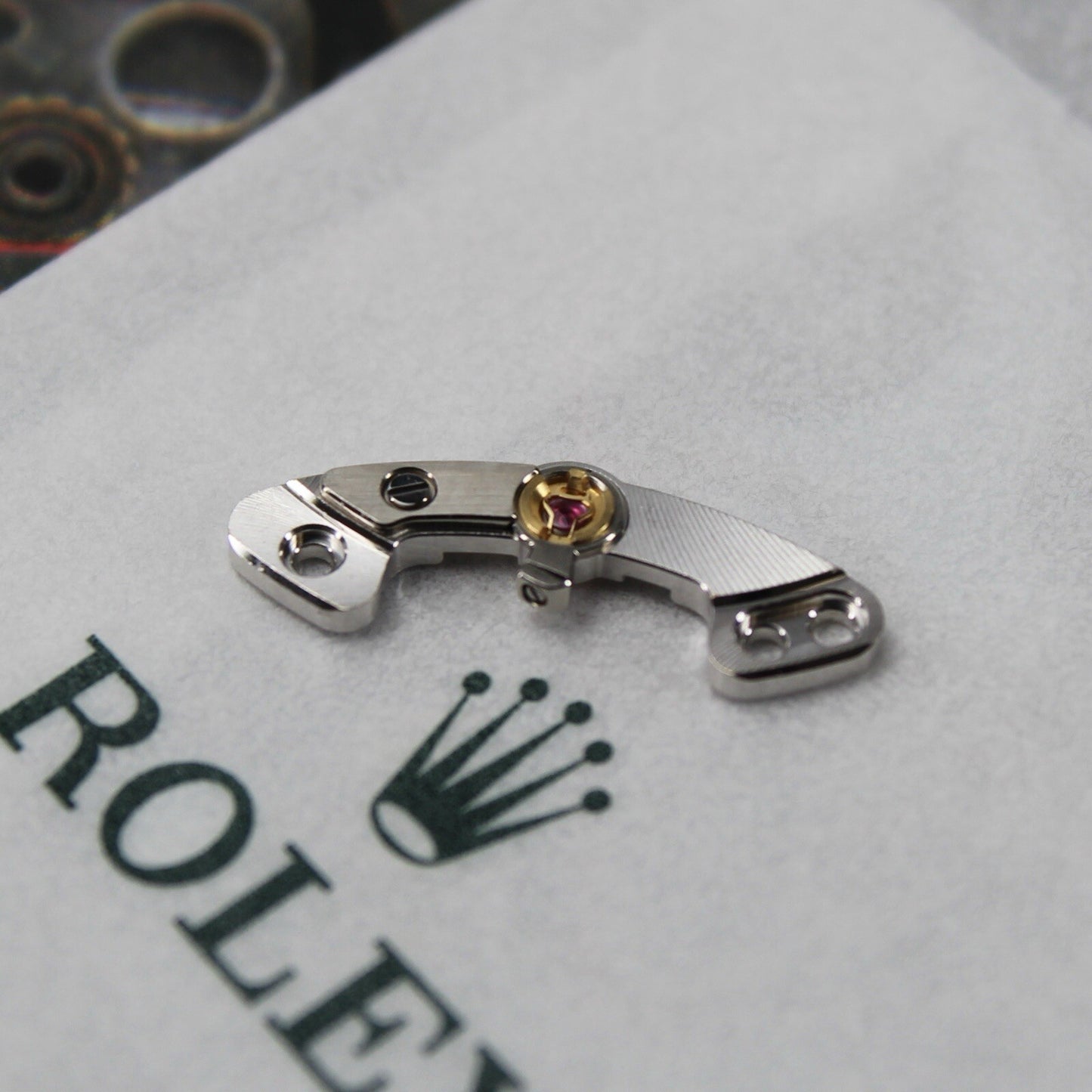 NEW Rolex 4130- 120 Balance Bridge Genuine Spare Part Ponte Bilanciere Ricambio