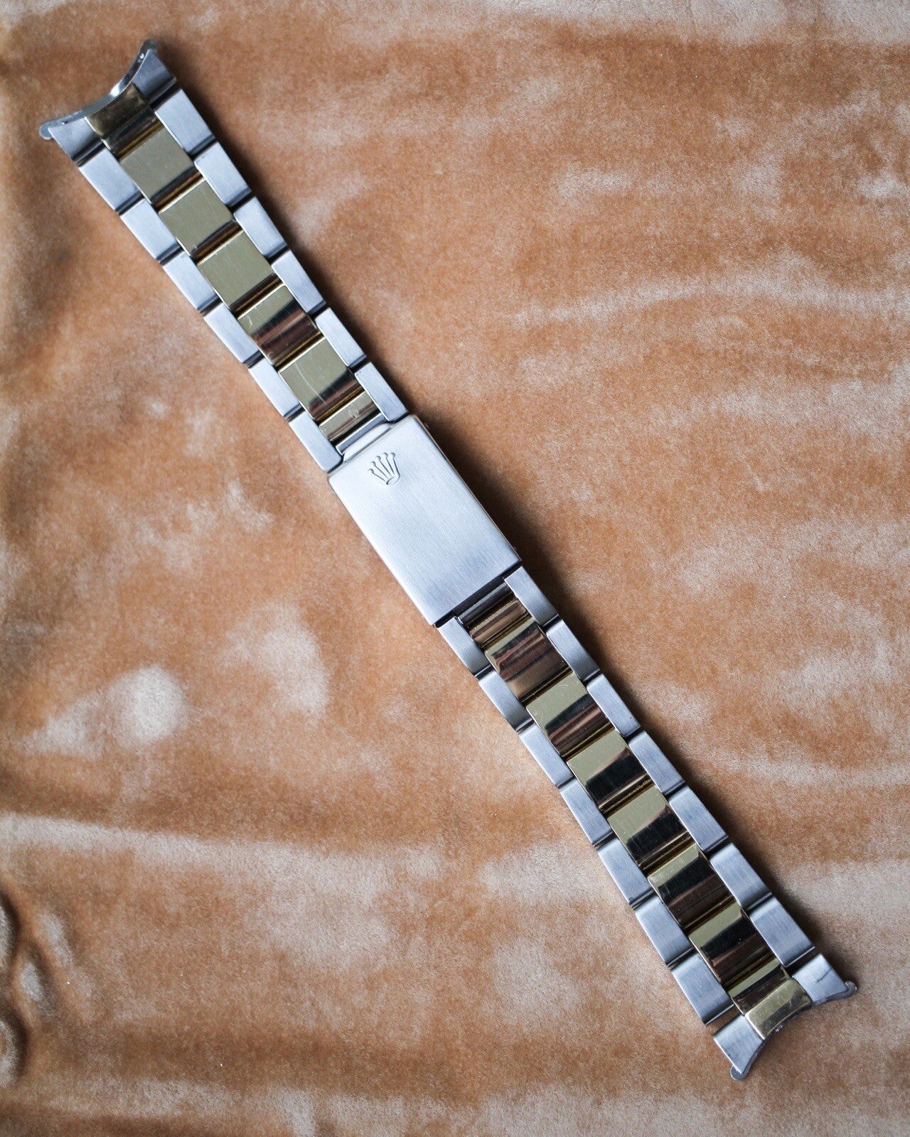 Rolex 78363 GMT 1675-3 Steel Gold Vintage Bracelet Year 1977 Endlink 480 Oyster