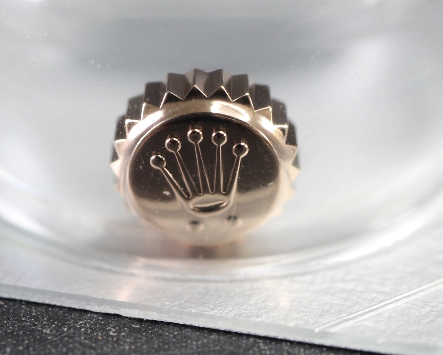 NEW Rolex 24-604-5F Genuine Rose Gold Crown Datejust Day-Date Corona 116231 218x
