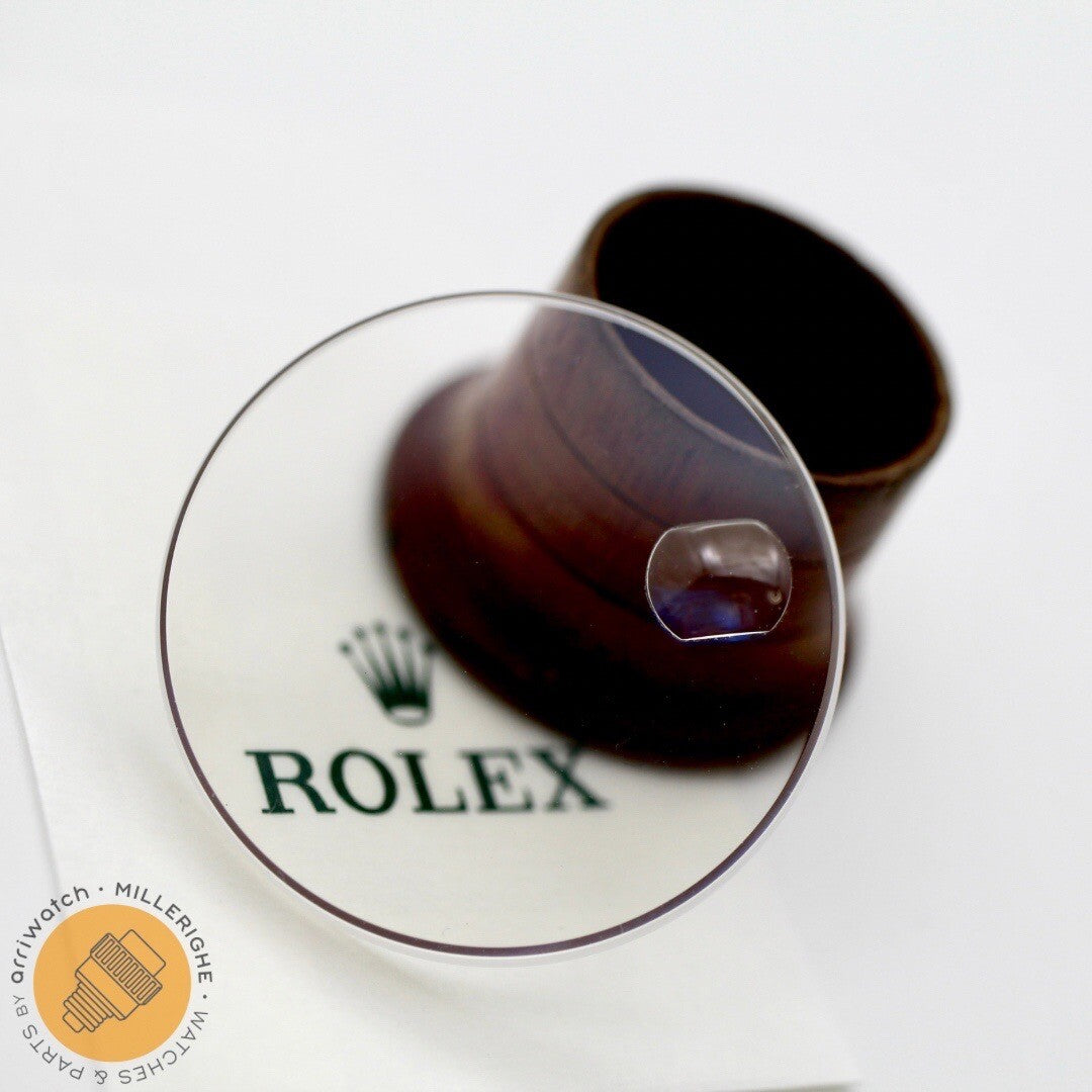 Rolex Sapphire Crystal 25- 295C- C1 Vetro Zaffiro LOGO Datejust Submariner GMT
