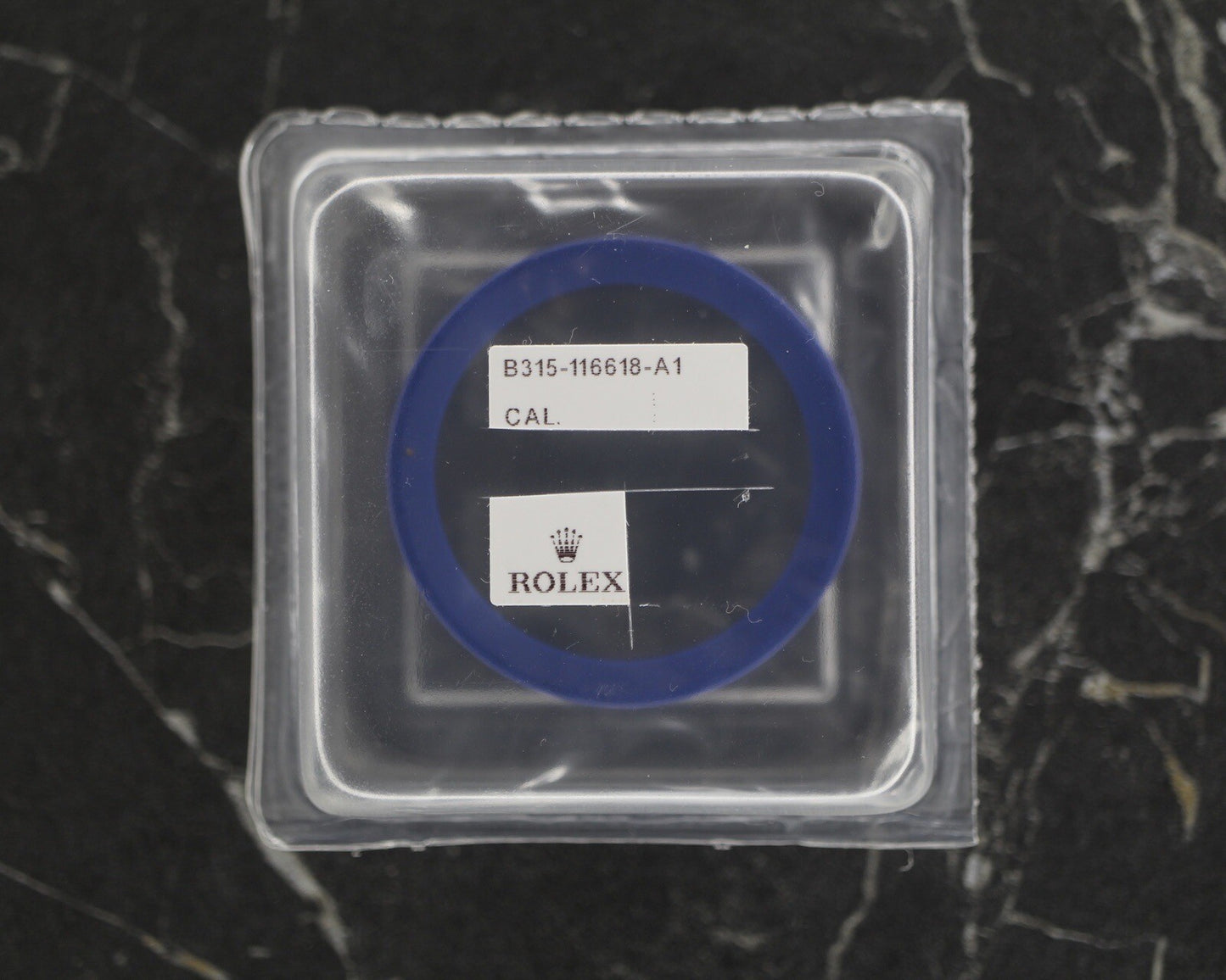NEW Rolex Submariner 315-116618-1 Blue Bezel Ceramic Insert Chromalight Lume