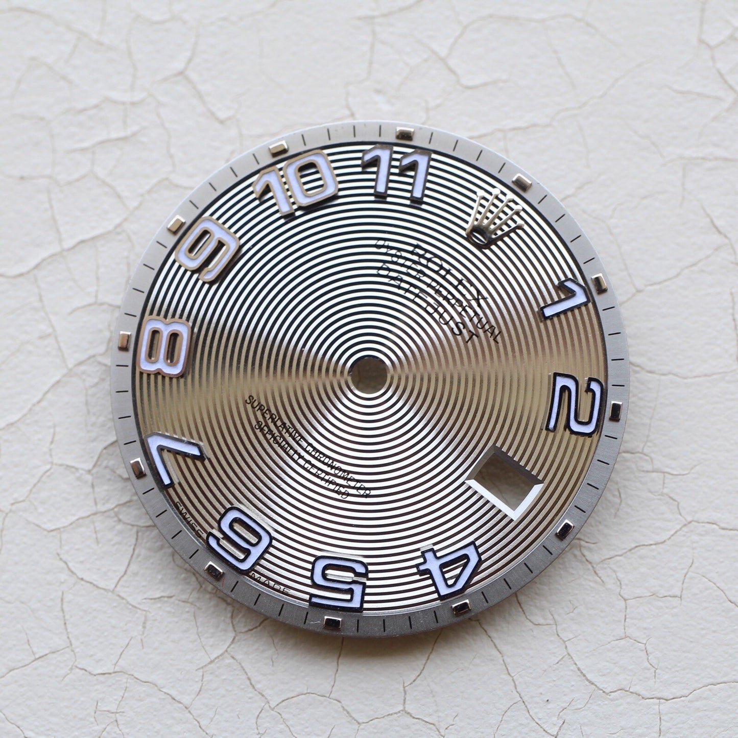 Rolex Datejust Quadrante Grigio Concentric Dial Numeri 116200 116234 Silver
