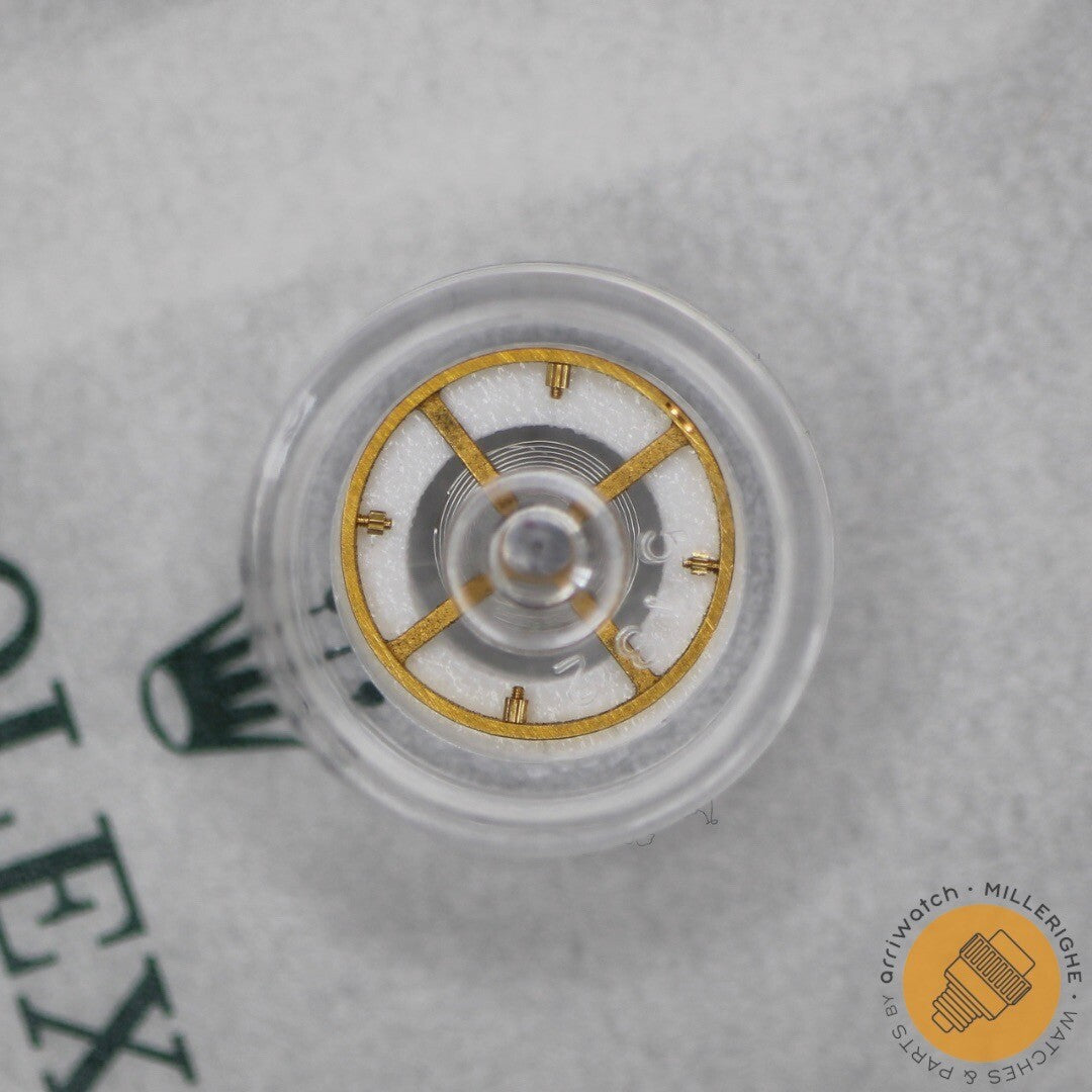 NEW Rolex 3135- 432 Bilanciere Completo Originale Spirale Bianca Ricambio NOS