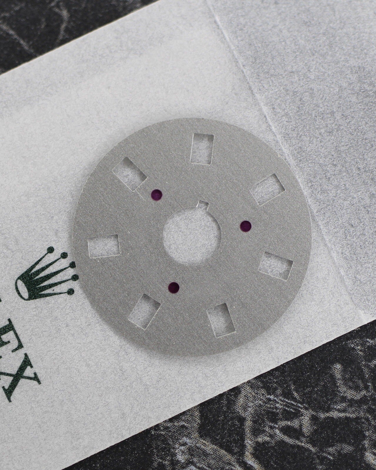 NEW Rolex 3055-5135-202 Day-Date Wheel Spanish Week Grey Bianco Settimana 5055