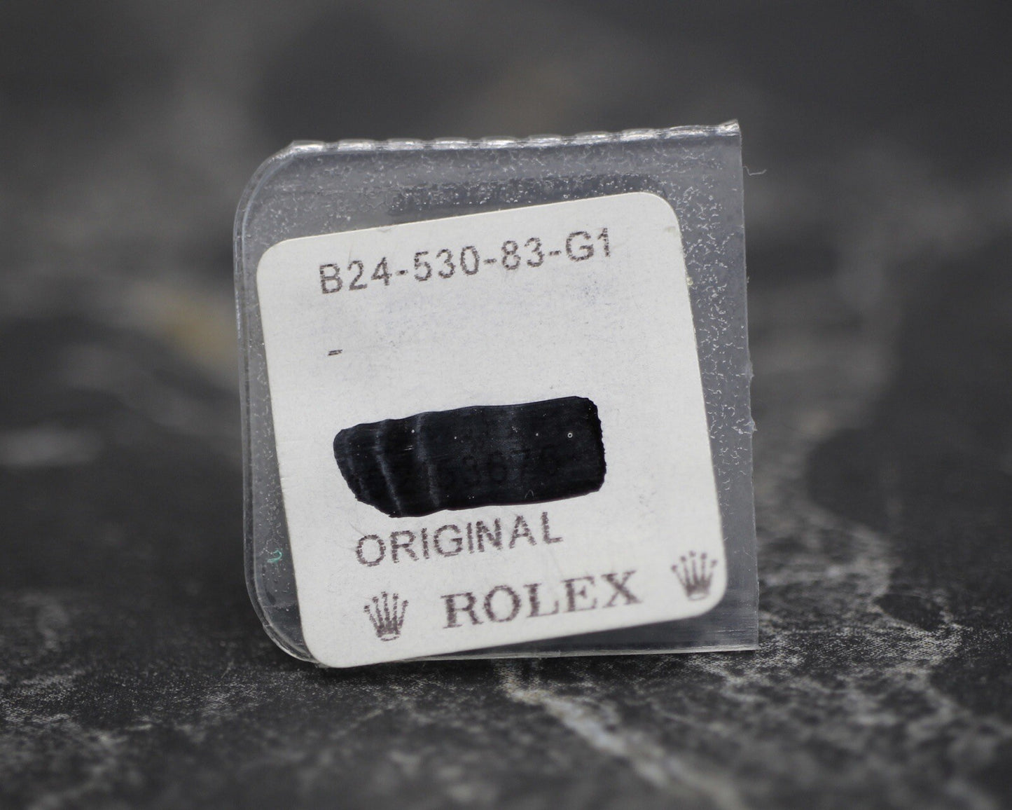 NEW Rolex 24-530-83 Original Packed 18k Rose Gold Crown Corona Oro Genuine NOS