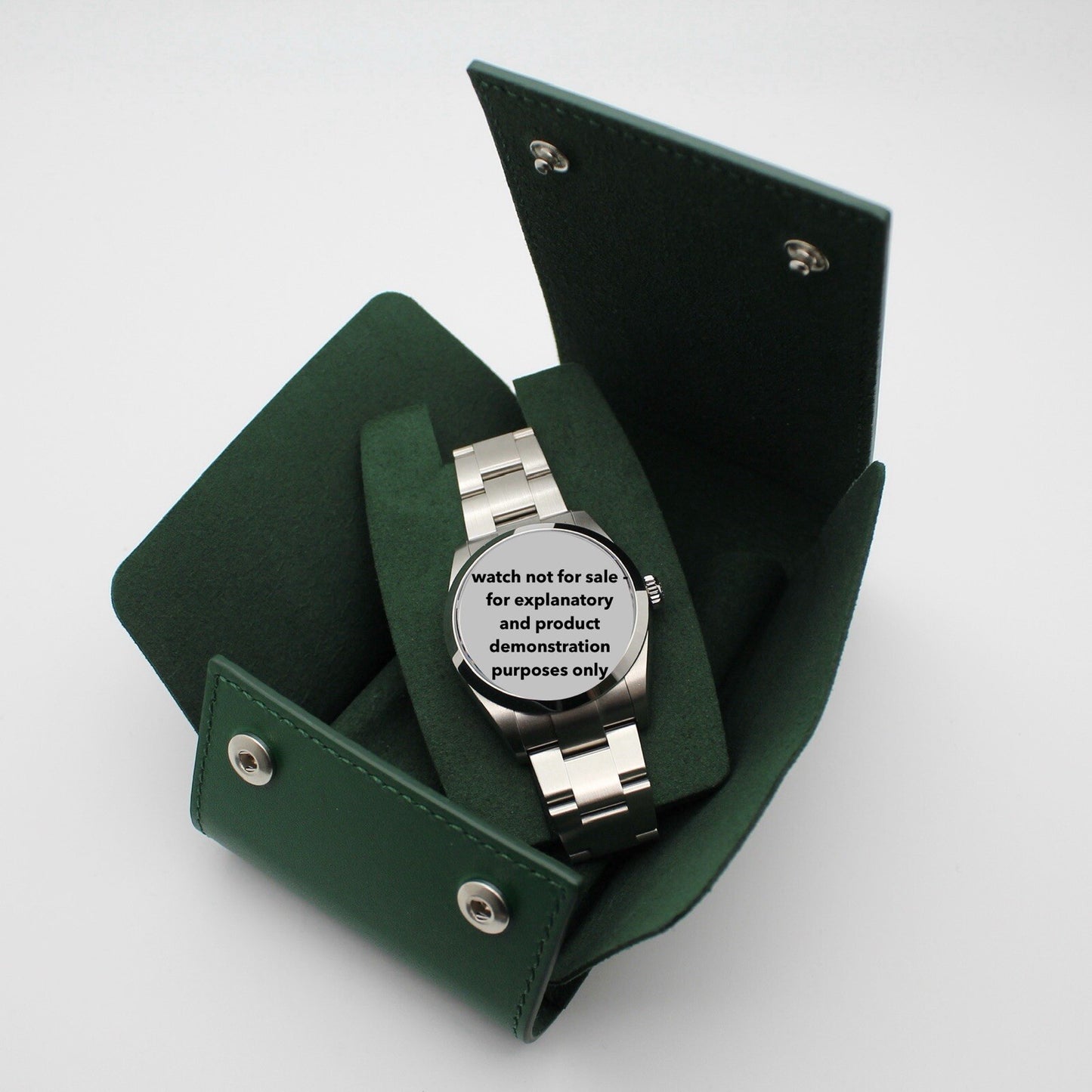 BRAND NEW Rolex Watch Leather Travel Case Box Custodia Astuccio Porta Orologio