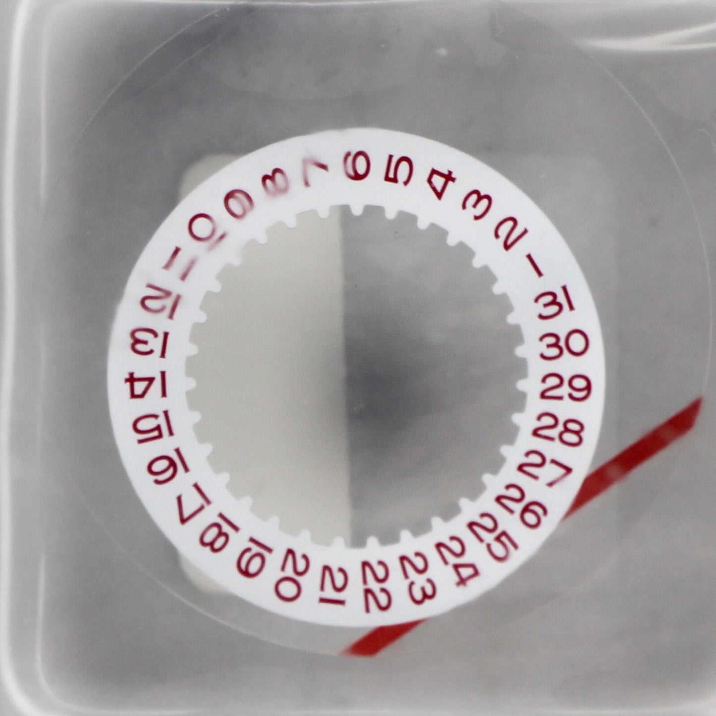 NEW Rolex 3135-16205 Disco Indicatore Data Rosso 116264 Turn-O-Graph Originale