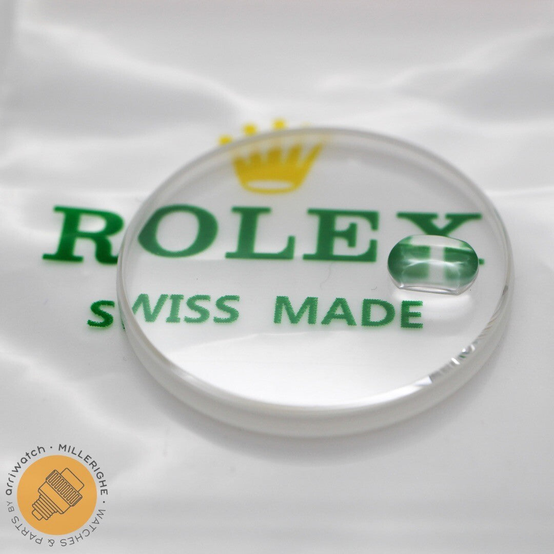 Rolex Sapphire Crystal 25- 295C- C12- C1 Vetro Zaffiro LOGO Submariner 116610