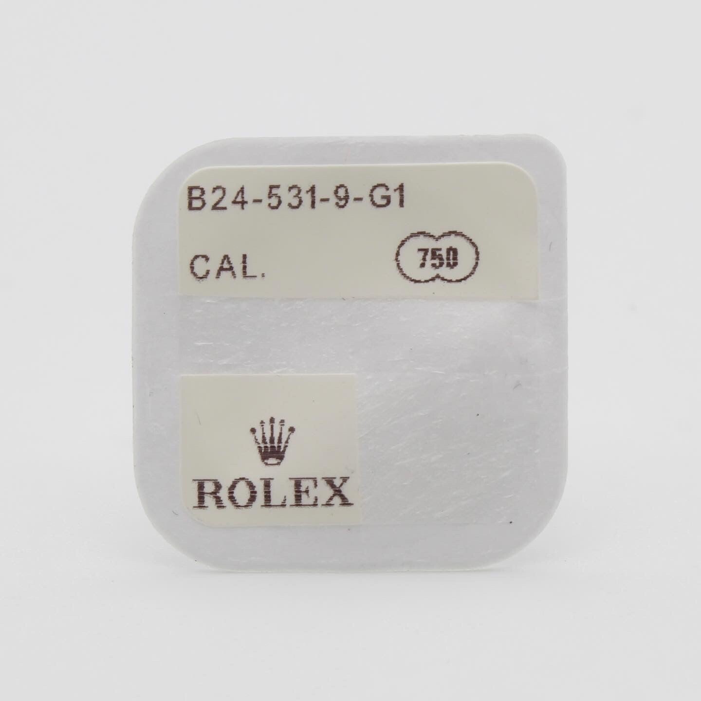 NEW Rolex 24-531-9 New Model Original White Gold Crown Corona Oro Bianco Genuine