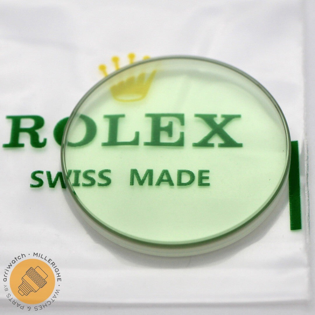 Rolex 25-318-1 Vetro Cristallo Verde Milgauss 116400GV Con Guarnizione Originale