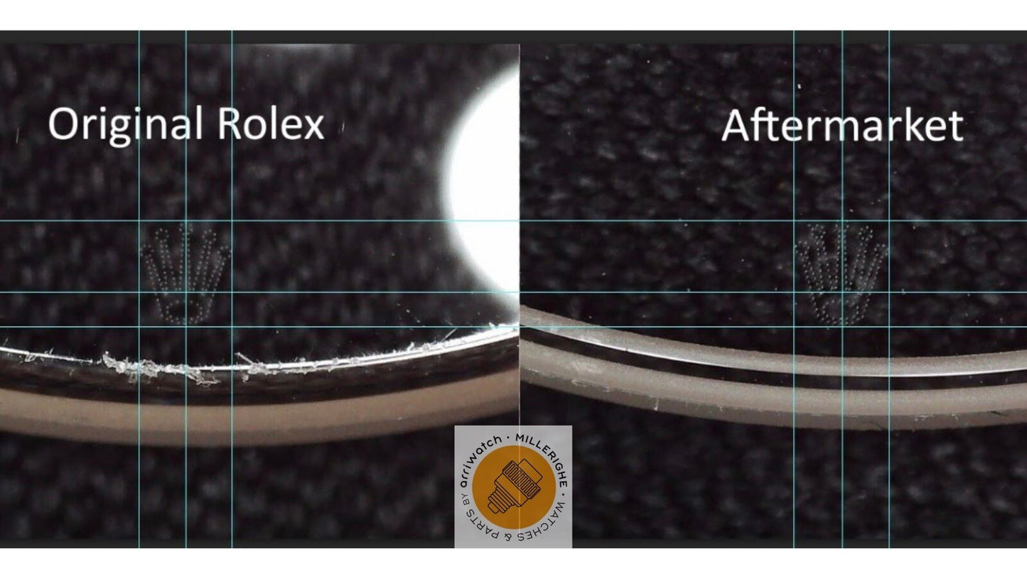 Rolex Sapphire Crystal 25- 206C Vetro Zaffiro LOGO Datejust Lady