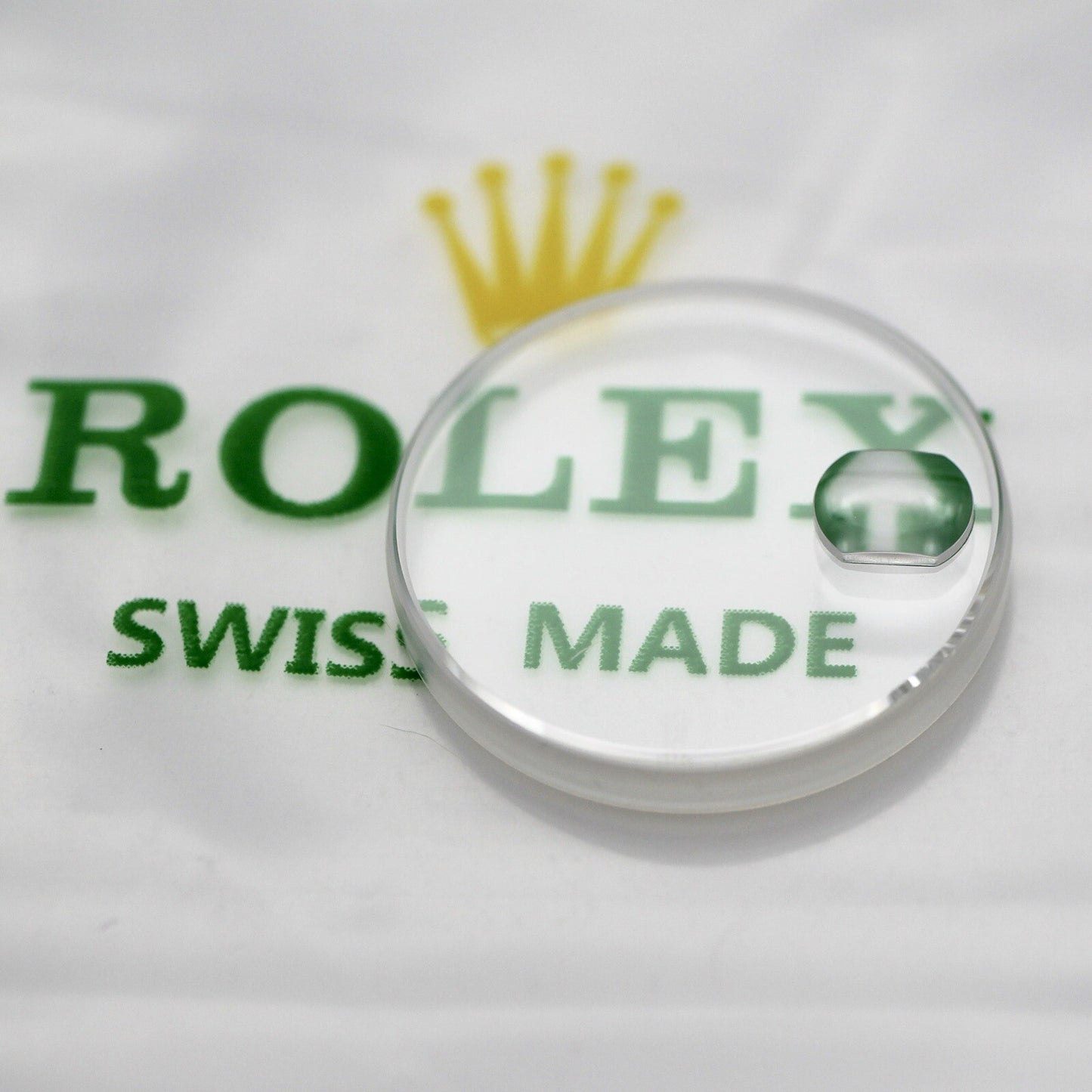 Rolex Sapphire Crystal 25- 206C Vetro Zaffiro LOGO Datejust Lady