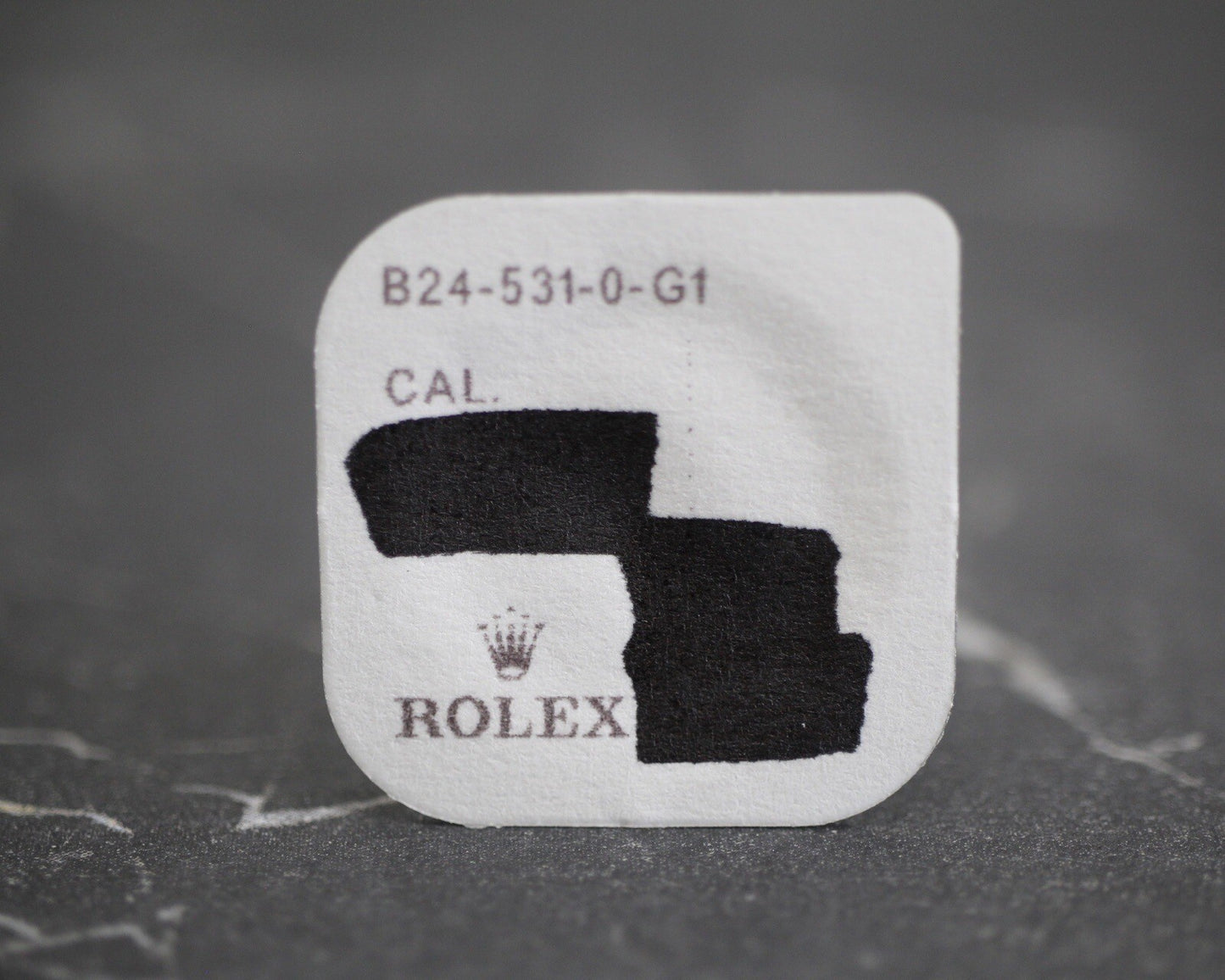 NEW Rolex 24-531-0 New Model Original Steel Crown Corona Acciaio Genuine