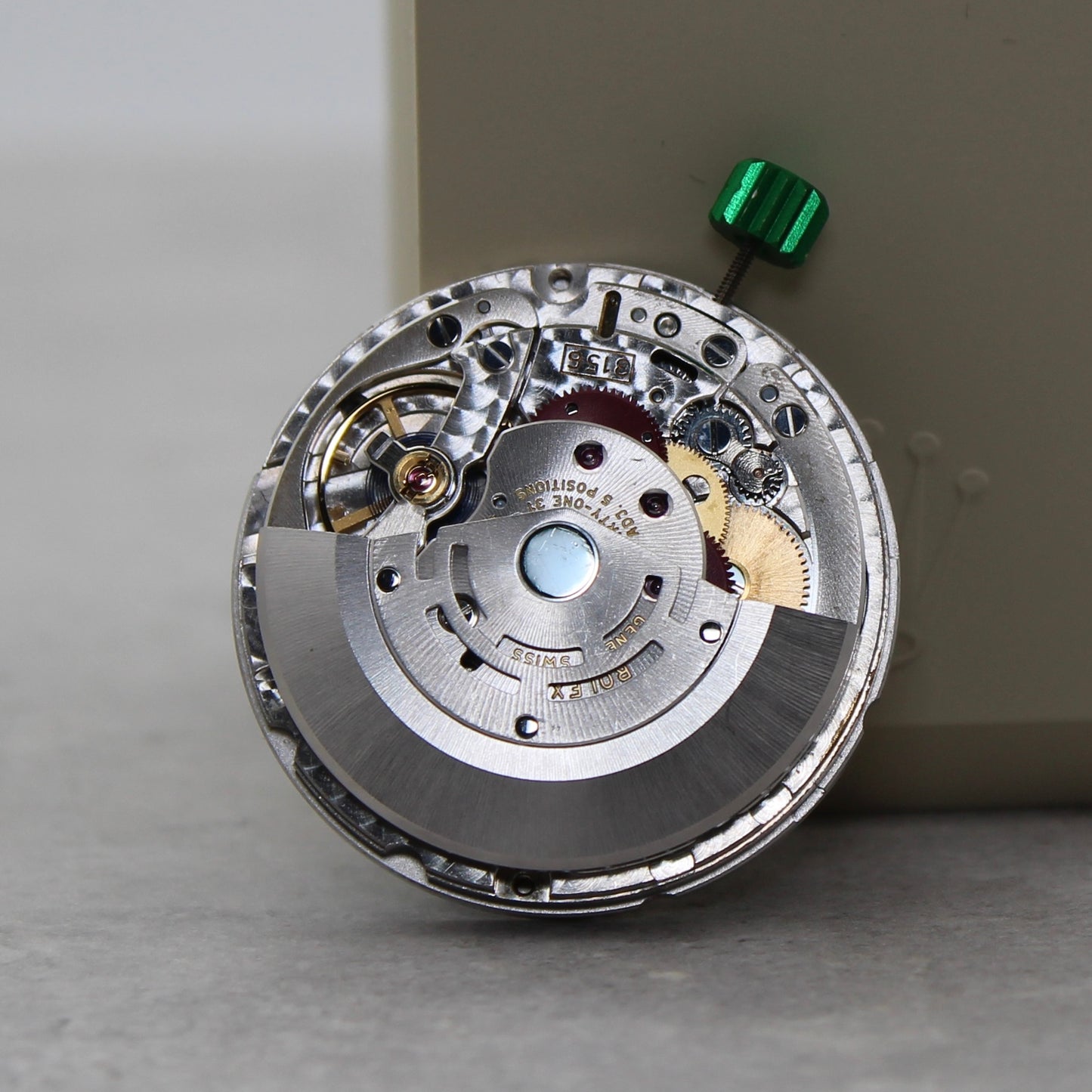 Rolex 3156 Movimento Completo Day-Date 40mm ref. 218xxx Calendario Inglese Bianco