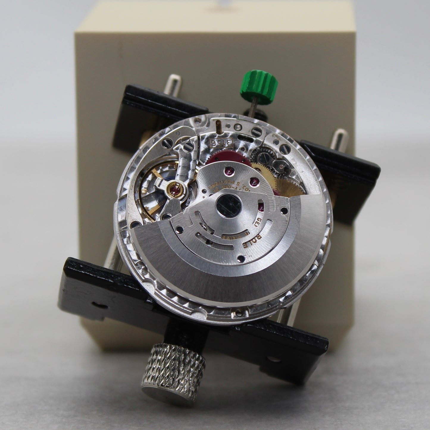 Rolex 3156 Movimento Completo Day-Date 40mm ref. 218xxx Calendario Inglese Bianco