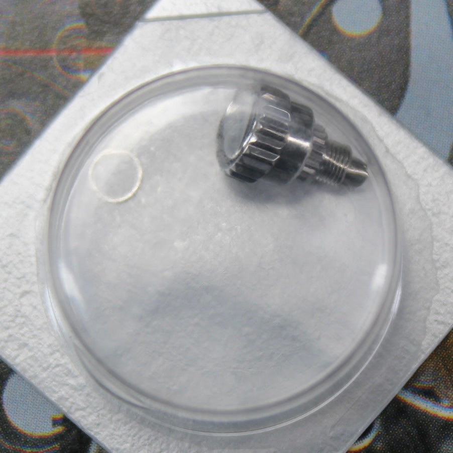NEW Rolex 24-P402-0 Pulsante Acciaio Nuovo In Blister