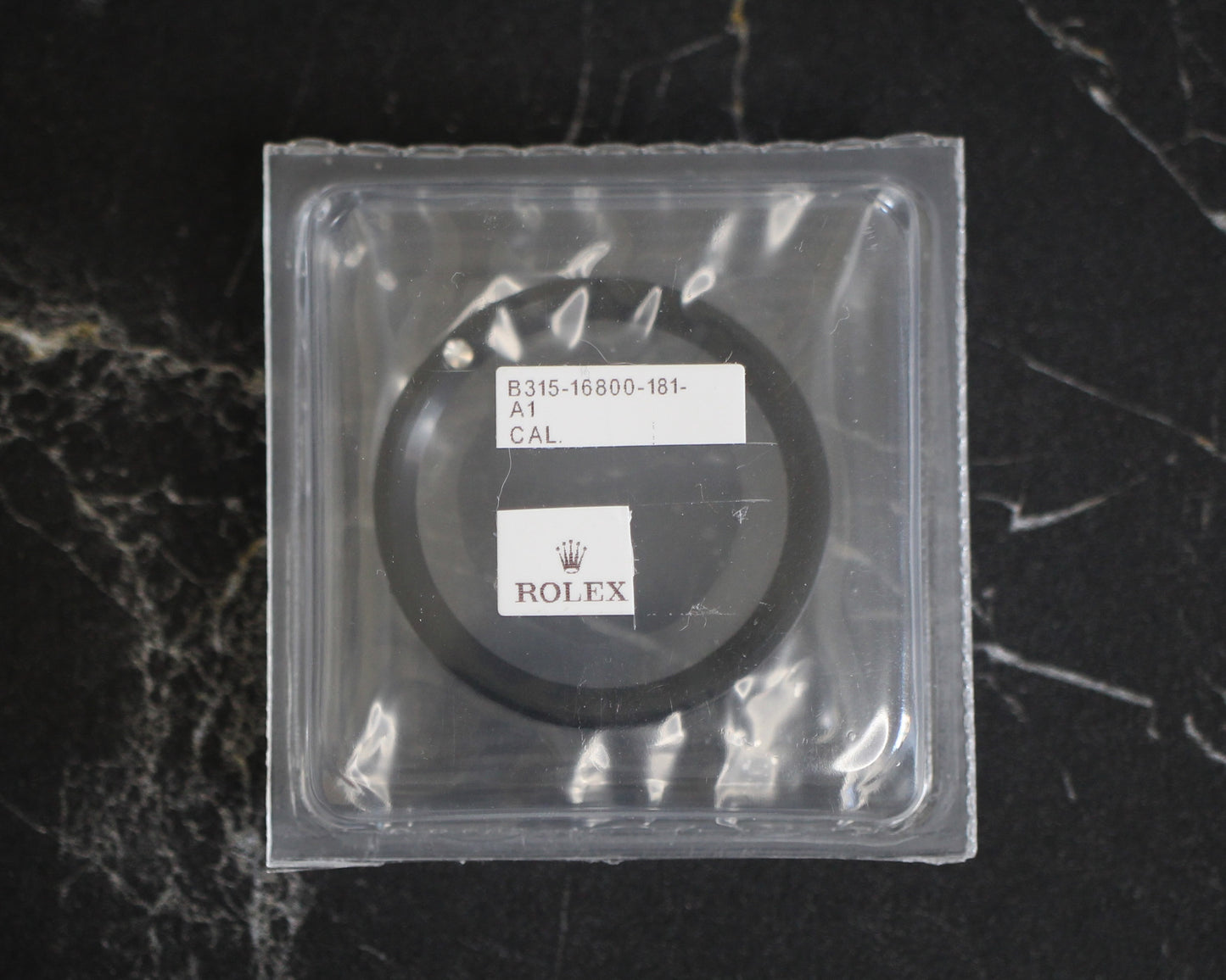 NEW Rolex 16800 | 16610 Submariner Date Inserto Ghiera Nero In Blister