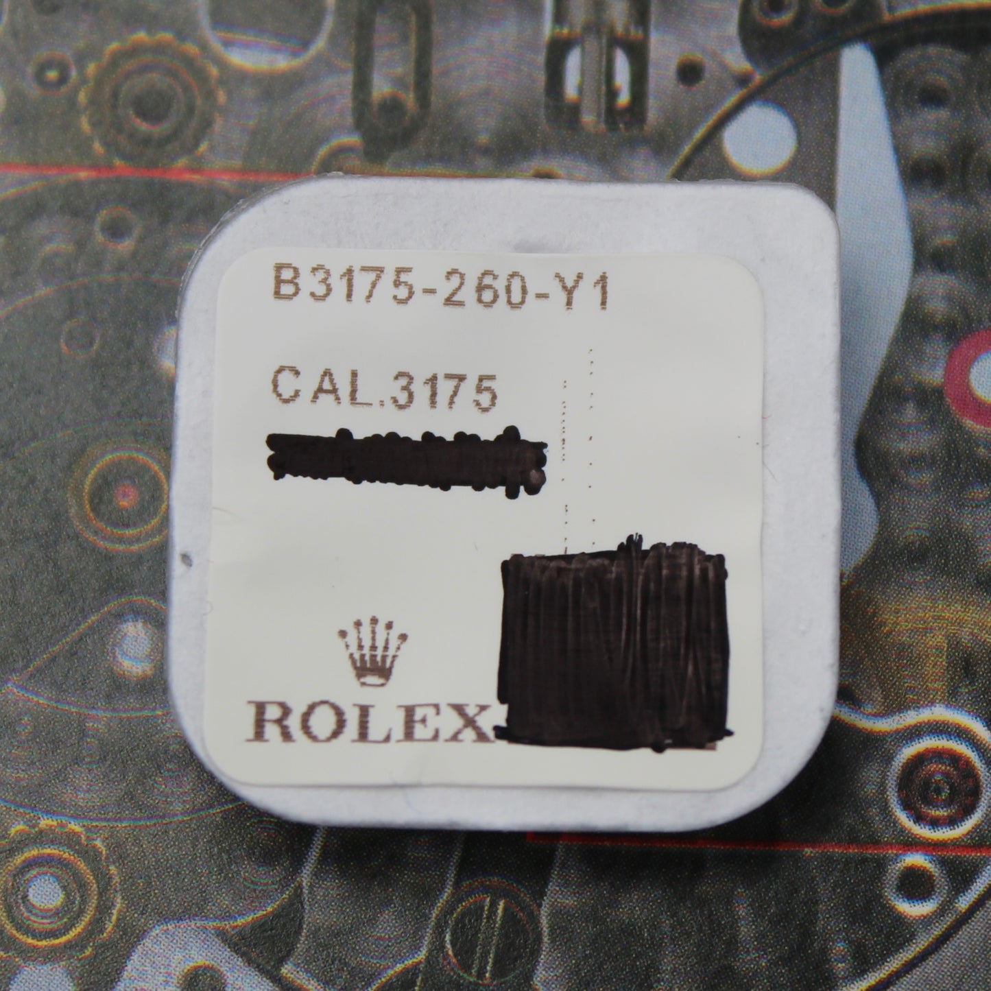 NEW Rolex 3175-260 Ruota Della Minuteria Nuovo In Blister