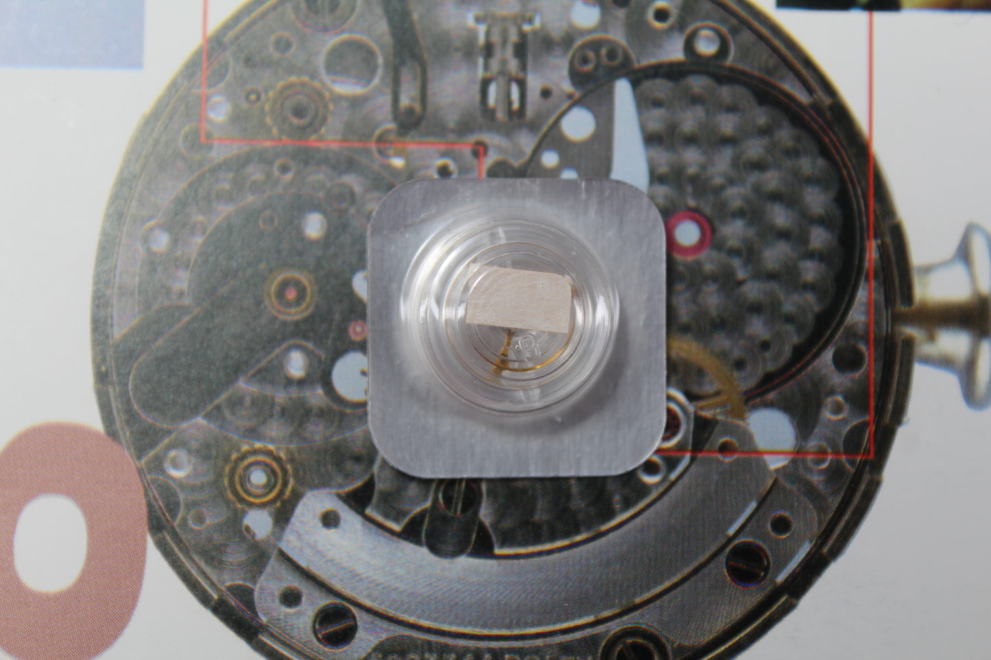 NEW Rolex 1220-7625 Bilanciere Completo Oscillatore Nuovo In Blister