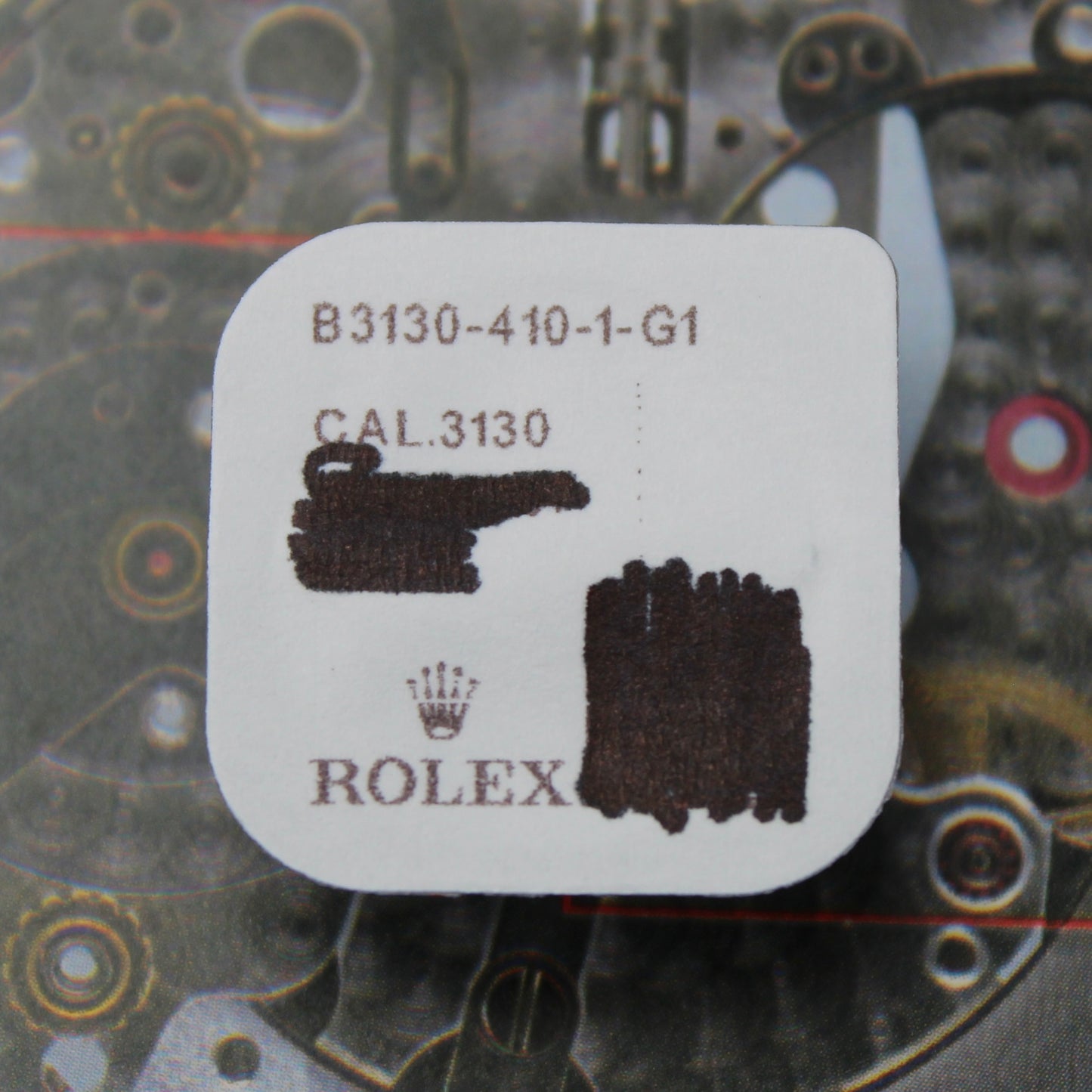 NEW Rolex 3135-410-1 Ruota Scappamento & Ancora Nuova In Blister