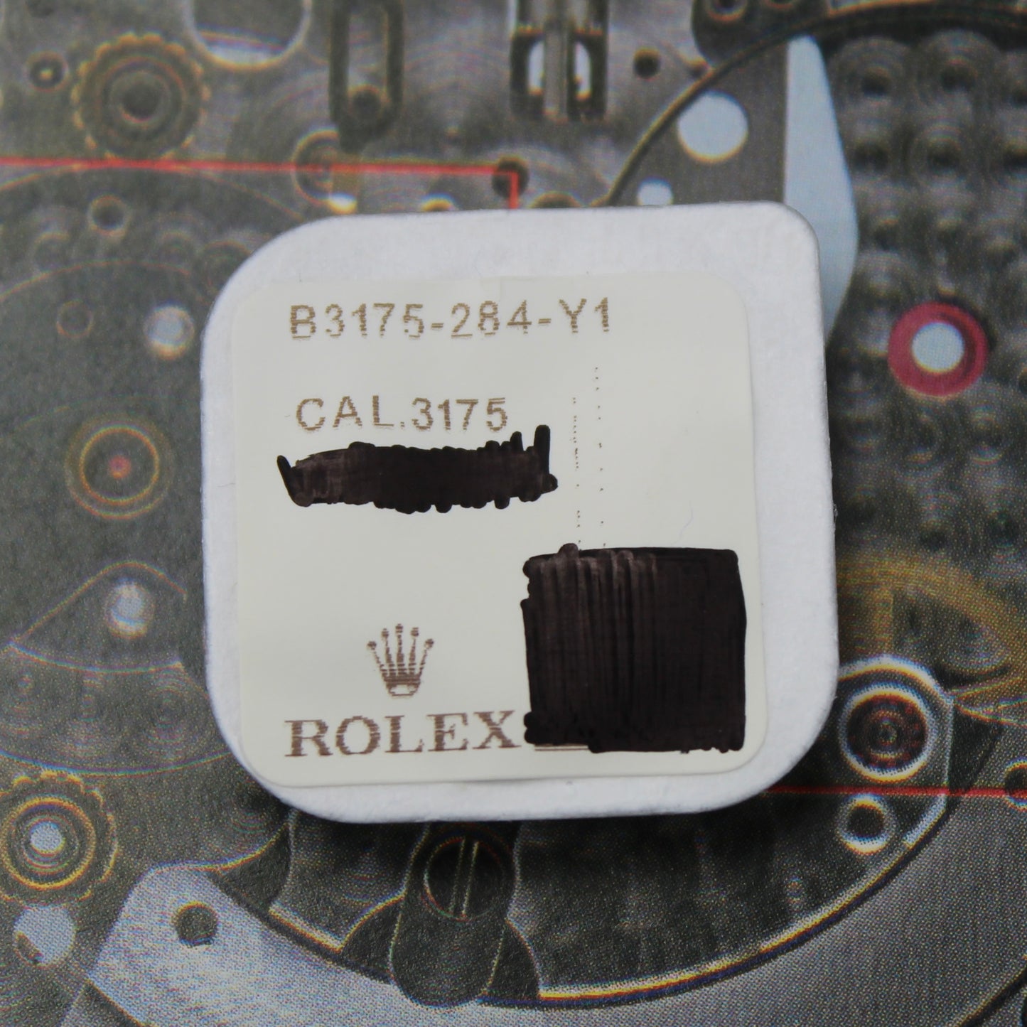 NEW Rolex 3175-284 Ruota Delle Ore Supplementare Nuovo In Blister