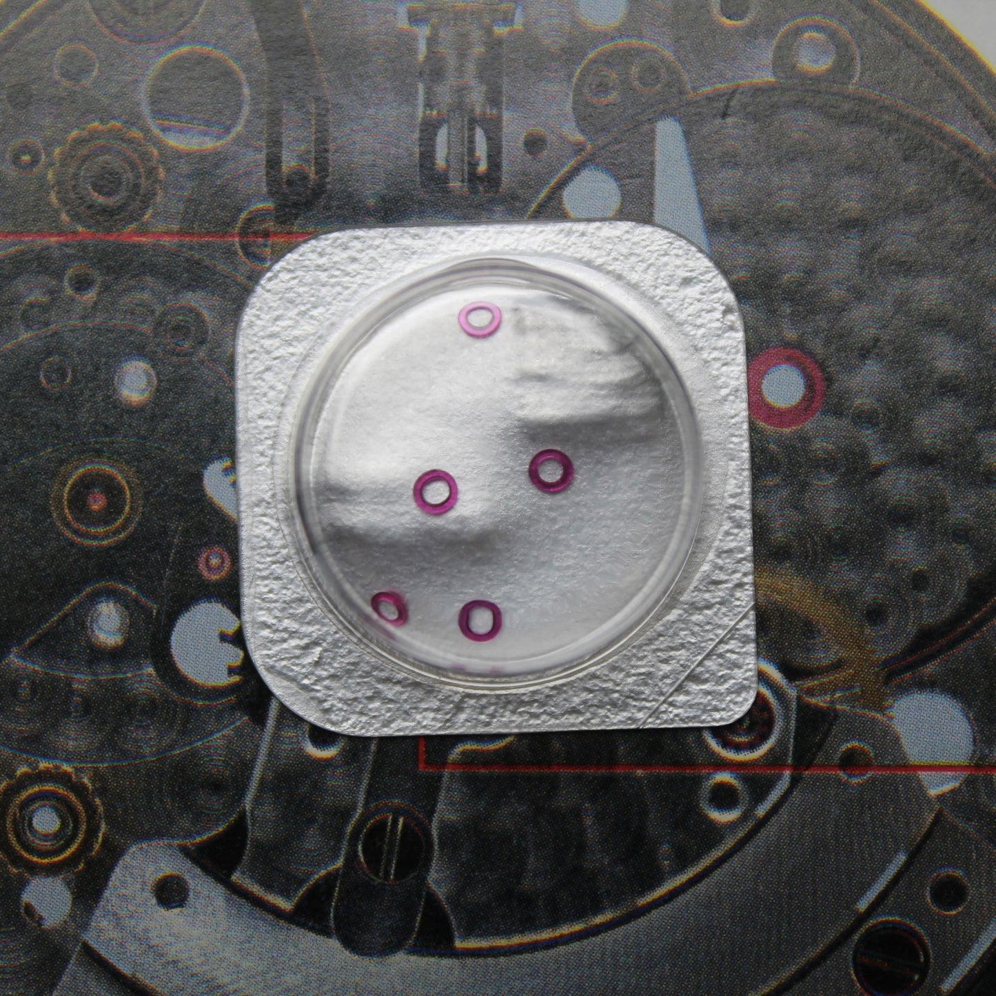 NEW Rolex 3135-9570 Pietra della Massa Oscillante Sopra 1pc Nuovo In Blister