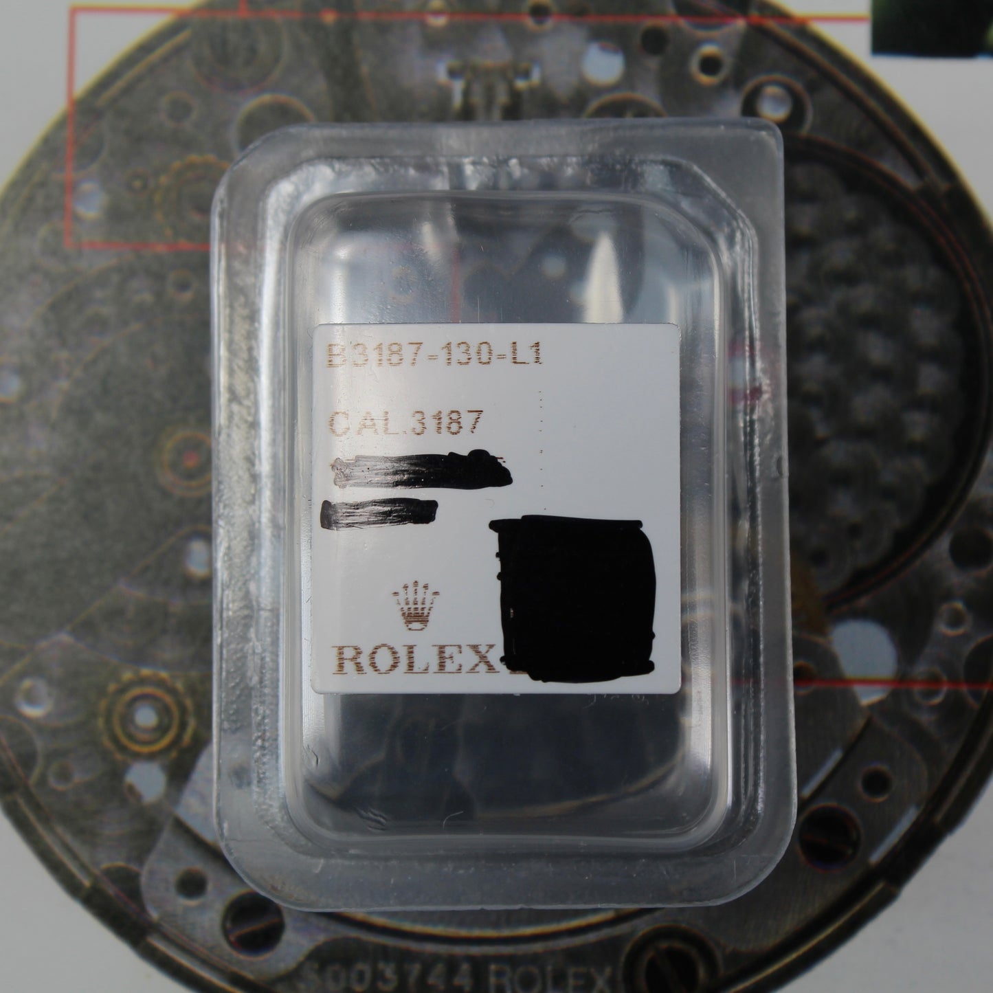 NEW Rolex 3187-130 Ponte del Dispositivo di Carica Nuovo In Blister