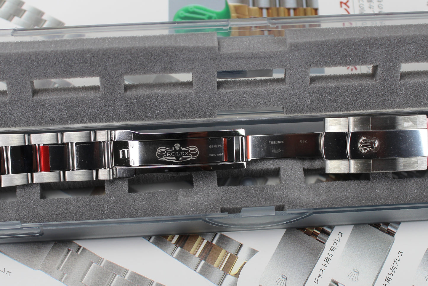 NEW Rolex 72600A 20mm Datejust 36mm Bracciale SEL Oyster In Blister Full Stickers
