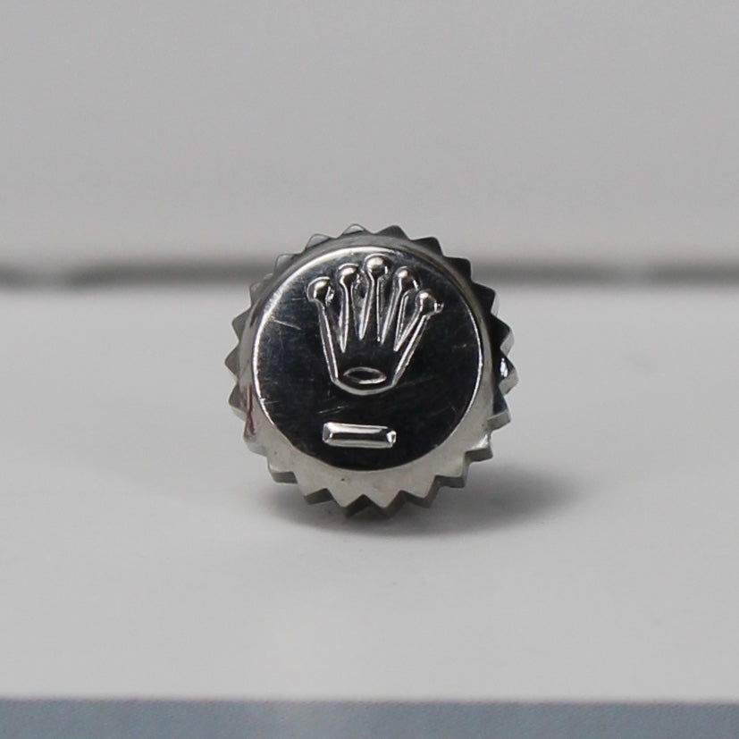 Rolex 24-603-0 Corona Acciaio Originale Usata 6mm