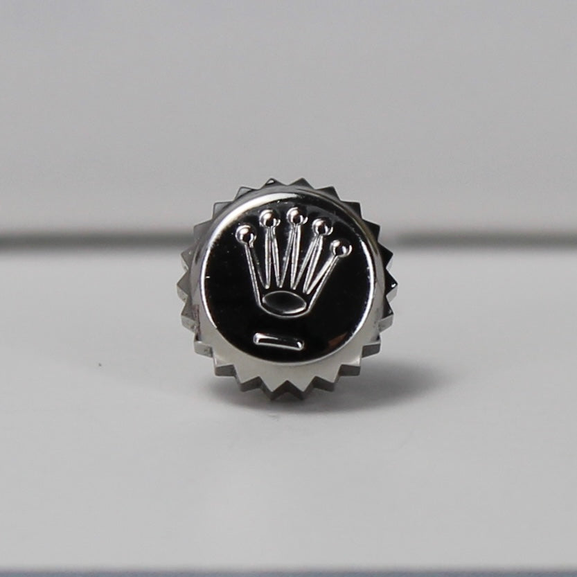 Rolex 24-604-0 Corona Acciaio Originale Usata 6mm