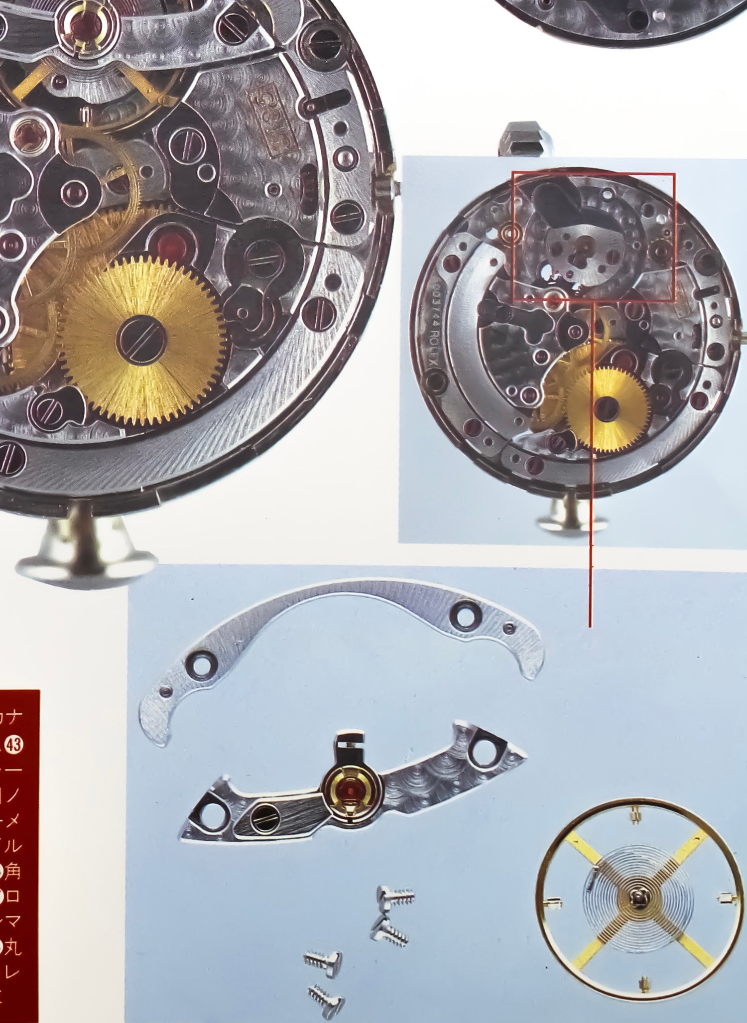 Ricambi Calibri Rolex
