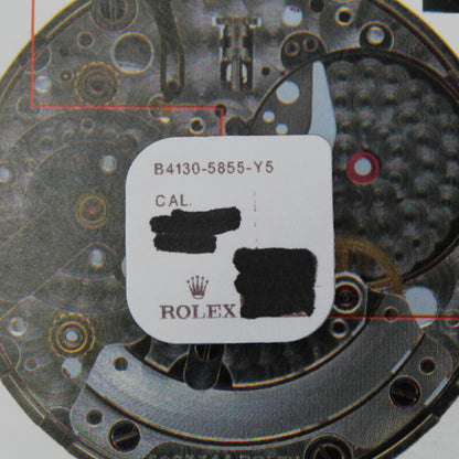 NEW Rolex 4130-5855 Vite della Ruota a Colonne Nuovo In Blister x1pc