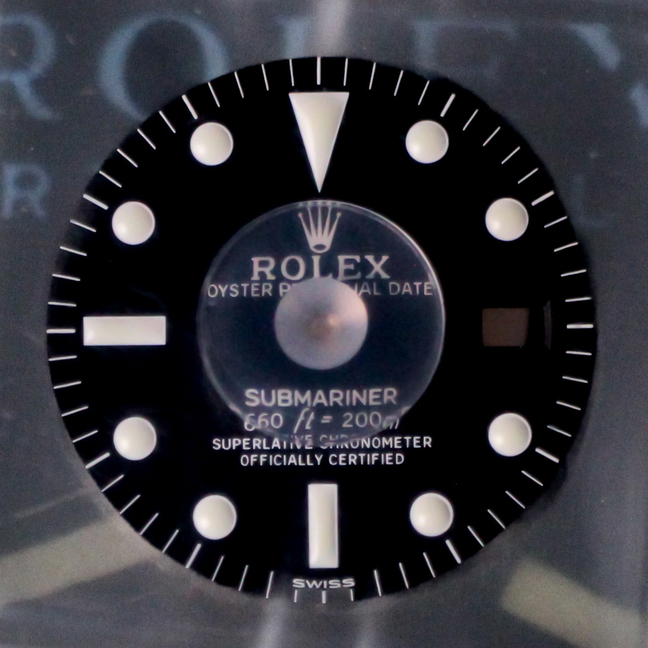 NEW Rolex 13-1680-0-10 Matte Dial Submariner 1680 Quadrante Luminova In Blister