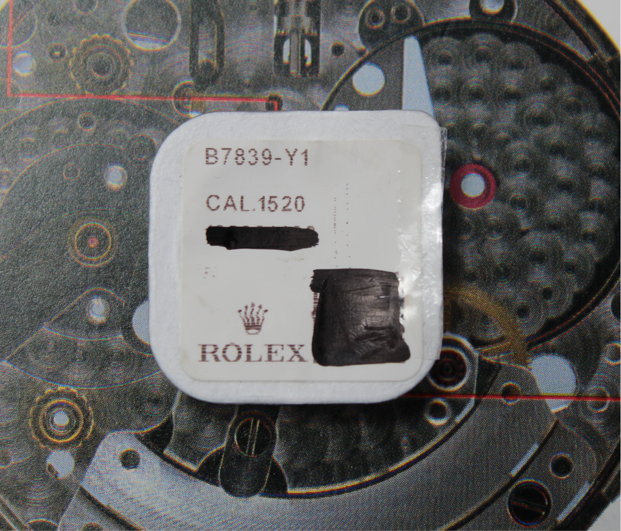 NEW Rolex 1520-7639 Molla-Frizione Dei Secondi Nuovo In Blister