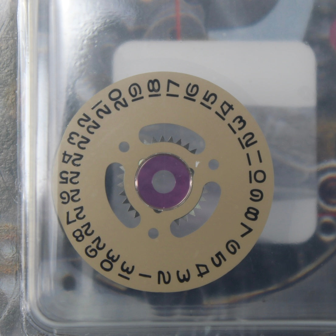 NEW Rolex 2135-6800-1 Indicatore della data Champagne 5055 Originale