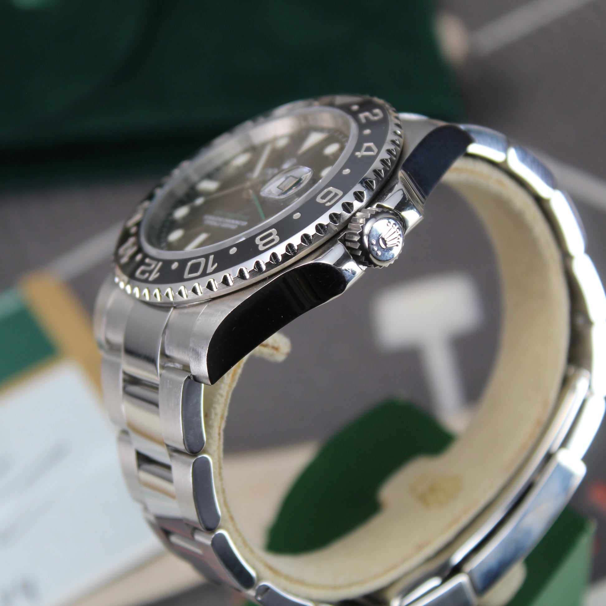 2014 Rolex GMT-Master II 116710LN -  Chromalight with Card