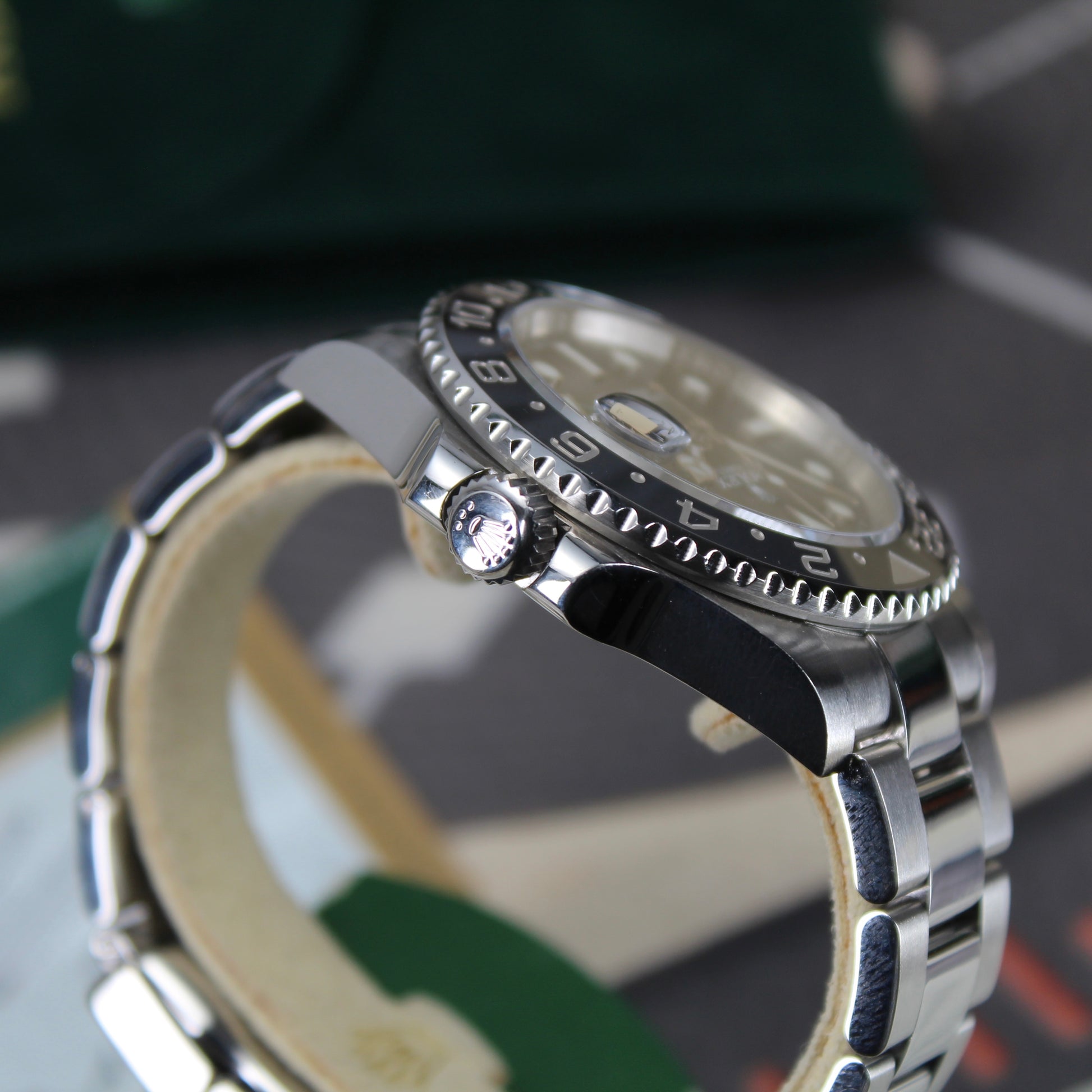 2014 Rolex GMT-Master II 116710LN -  Chromalight with Card
