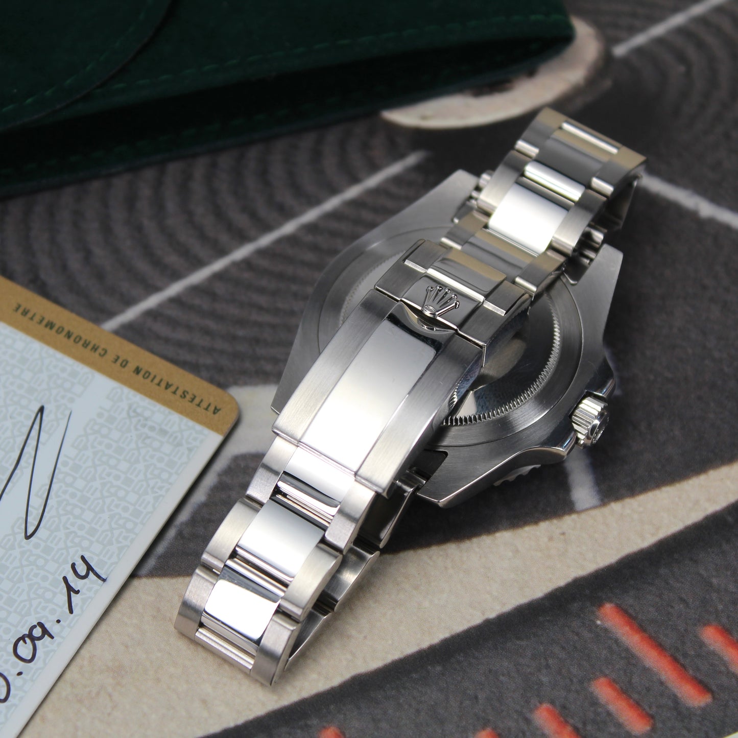 2014 Rolex GMT-Master II 116710LN -  Chromalight with Card