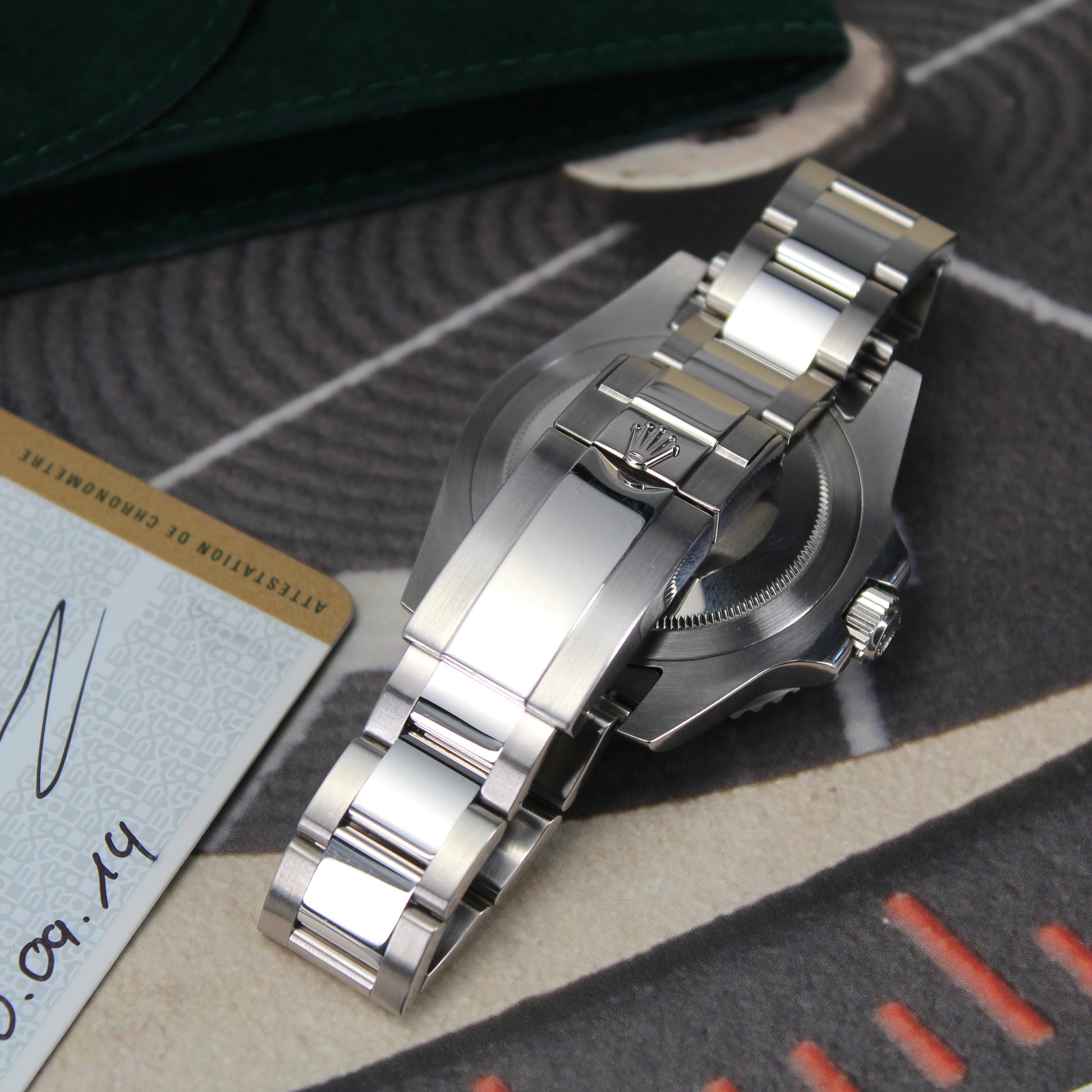 2014 Rolex GMT-Master II 116710LN -  Chromalight with Card