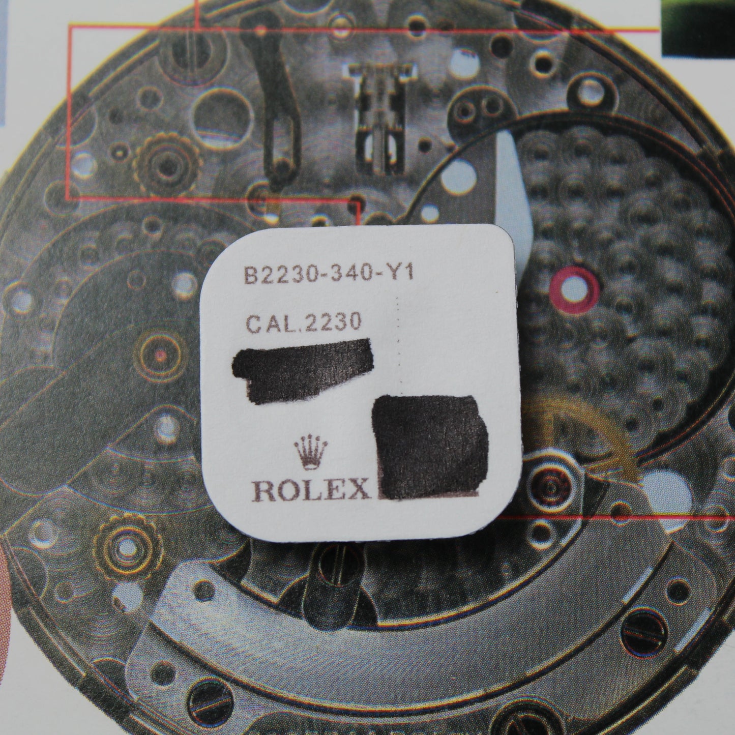 NEW Rolex 2230-340 Ruota Mediana/Terza Ruota Originale In Blister