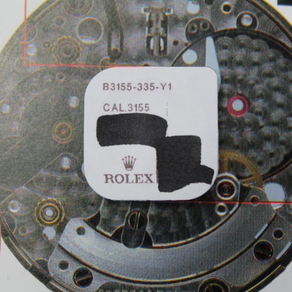 NEW Rolex 3155-335 Pignone dei Minuti con Pignone Calzante Nuovo In Blister