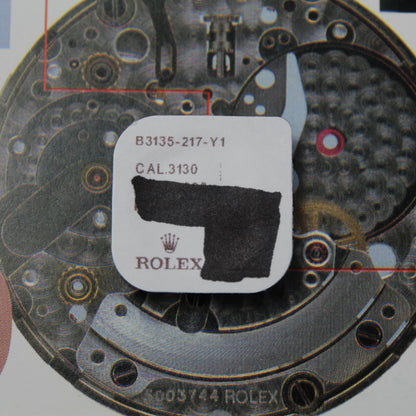 NEW Rolex 3135-217 Bascula del Ballerino Nuovo In Blister