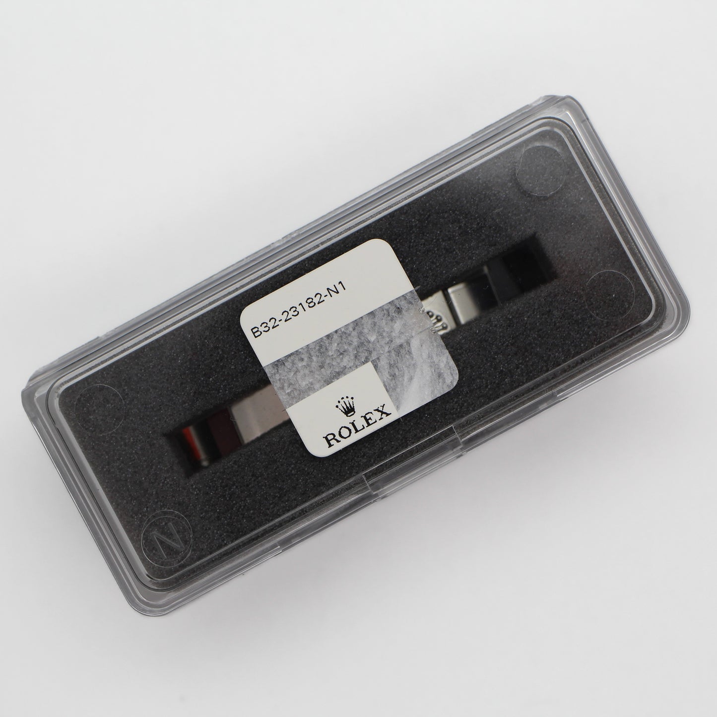 NEW Rolex B32-23182-N1 Chiusura Deployante Clasp Oyster SEL Full Stickers GMT 116710 Daytona 116520 116500LN